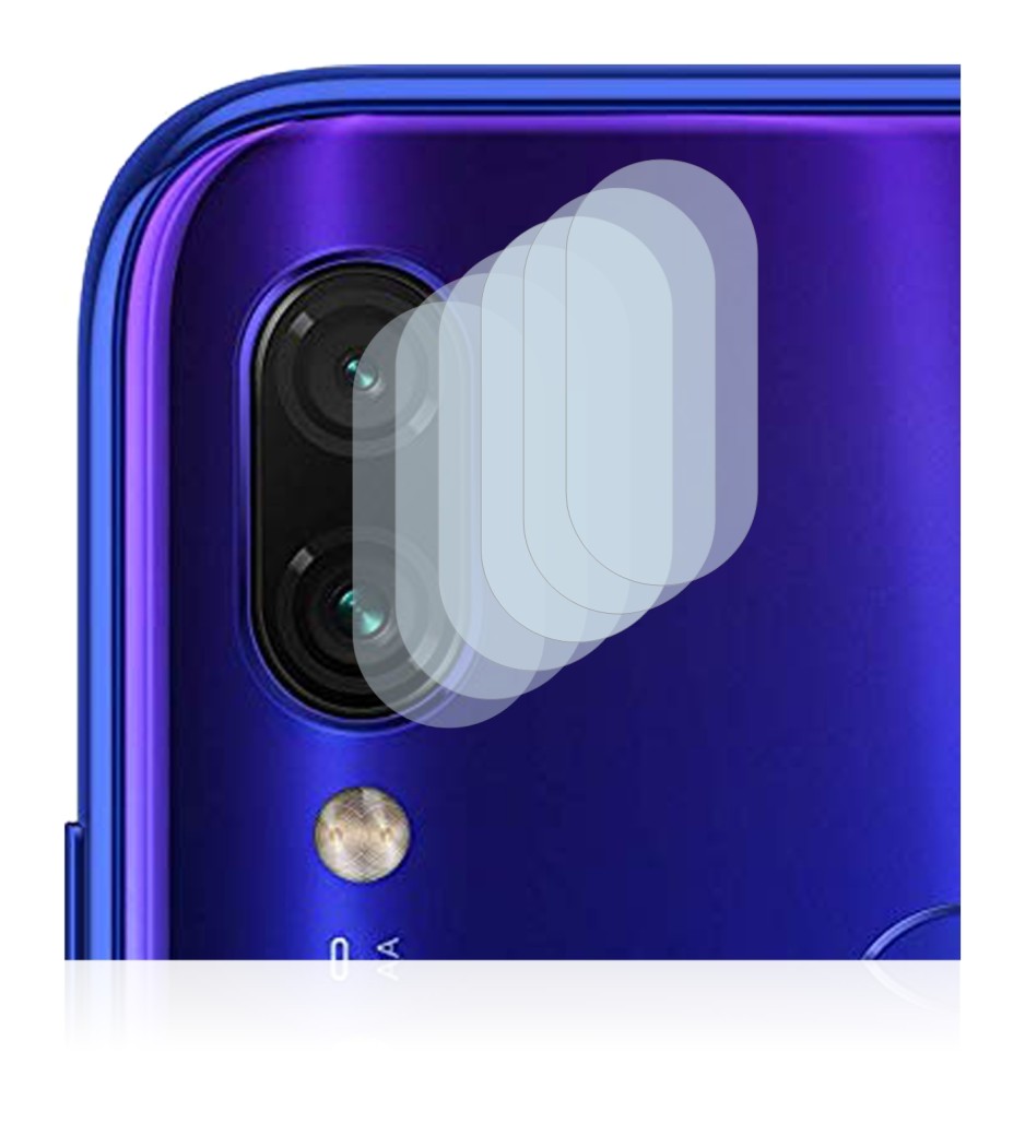 Image of the device Xiaomi Redmi Note 7 (ONLY Camera Lens) with a wide variety of screen protectors.