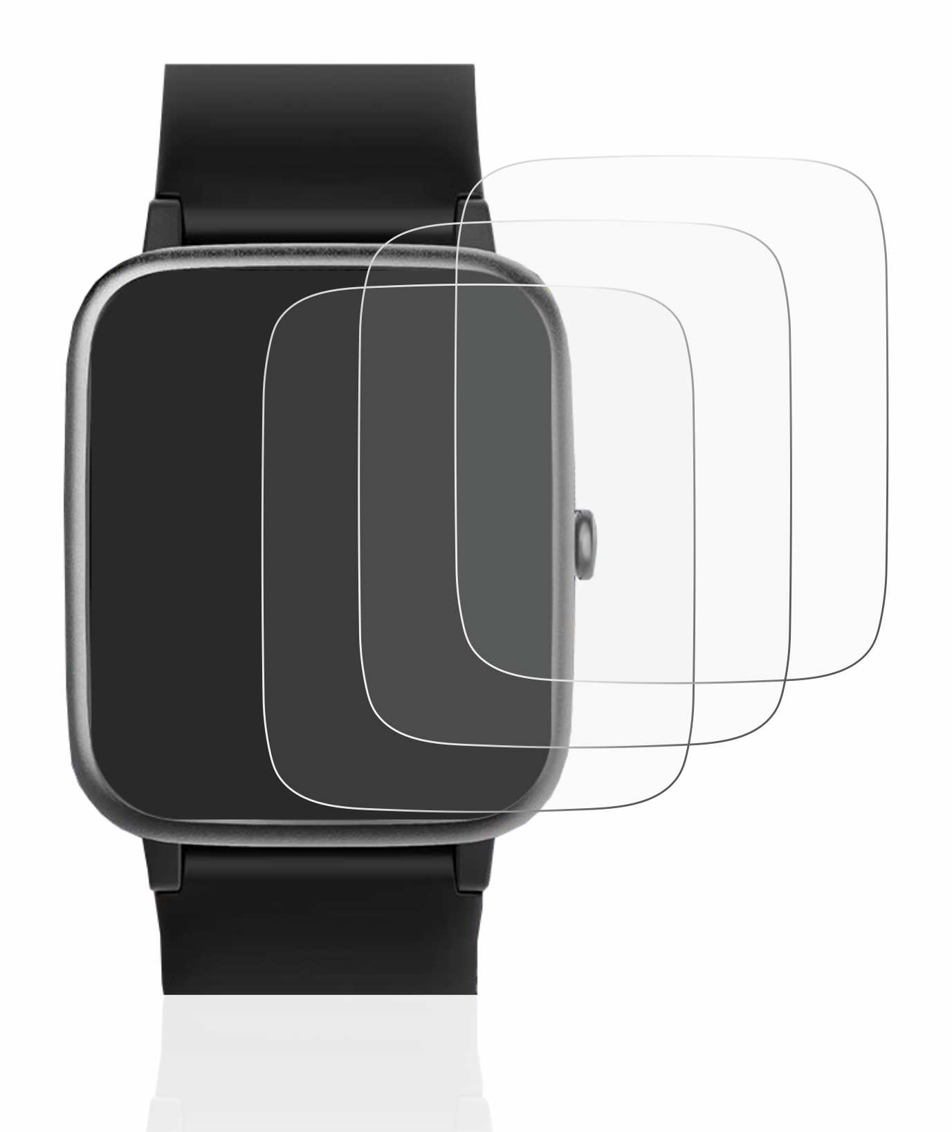 Schutzfolie für Smartwatch Garmin Polar Samsung Fossil Letsfit Xiaomi Huawei - Zdjęcie 321 z 436