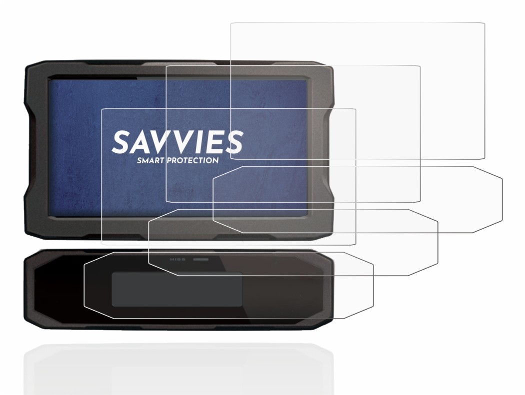 Abbildung des Geräts Honda CRF1100L 2020 Tachoanzeige mit einer Vielzahl des Displayschutzes.