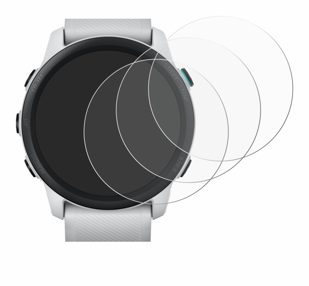 6x Savvies Screen Protector for Garmin Forerunner 745