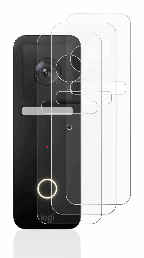 Image of the device Logitech Circle View Doorbell with a wide variety of screen protectors.