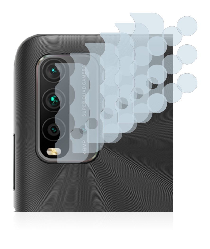 Image de l'appareil Xiaomi Redmi 9T (Caméra UNIQUEMENT) avec une grande variété de protections d'écran.