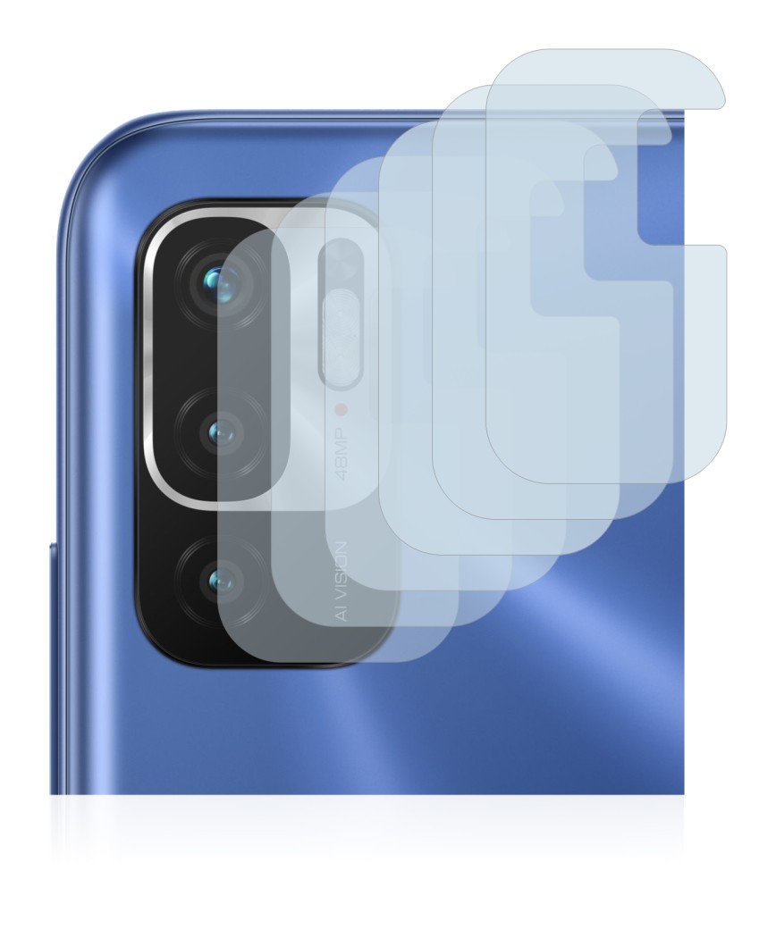 Image of the device Xiaomi Redmi Note 10 5G (ONLY Camera Lens) with a wide variety of screen protectors.