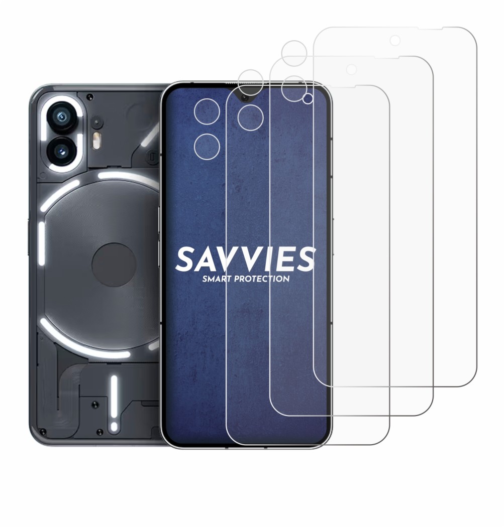 Image de l'appareil Nothing Phone (2) (Avant+Caméra) avec une grande variété de protections d'écran.