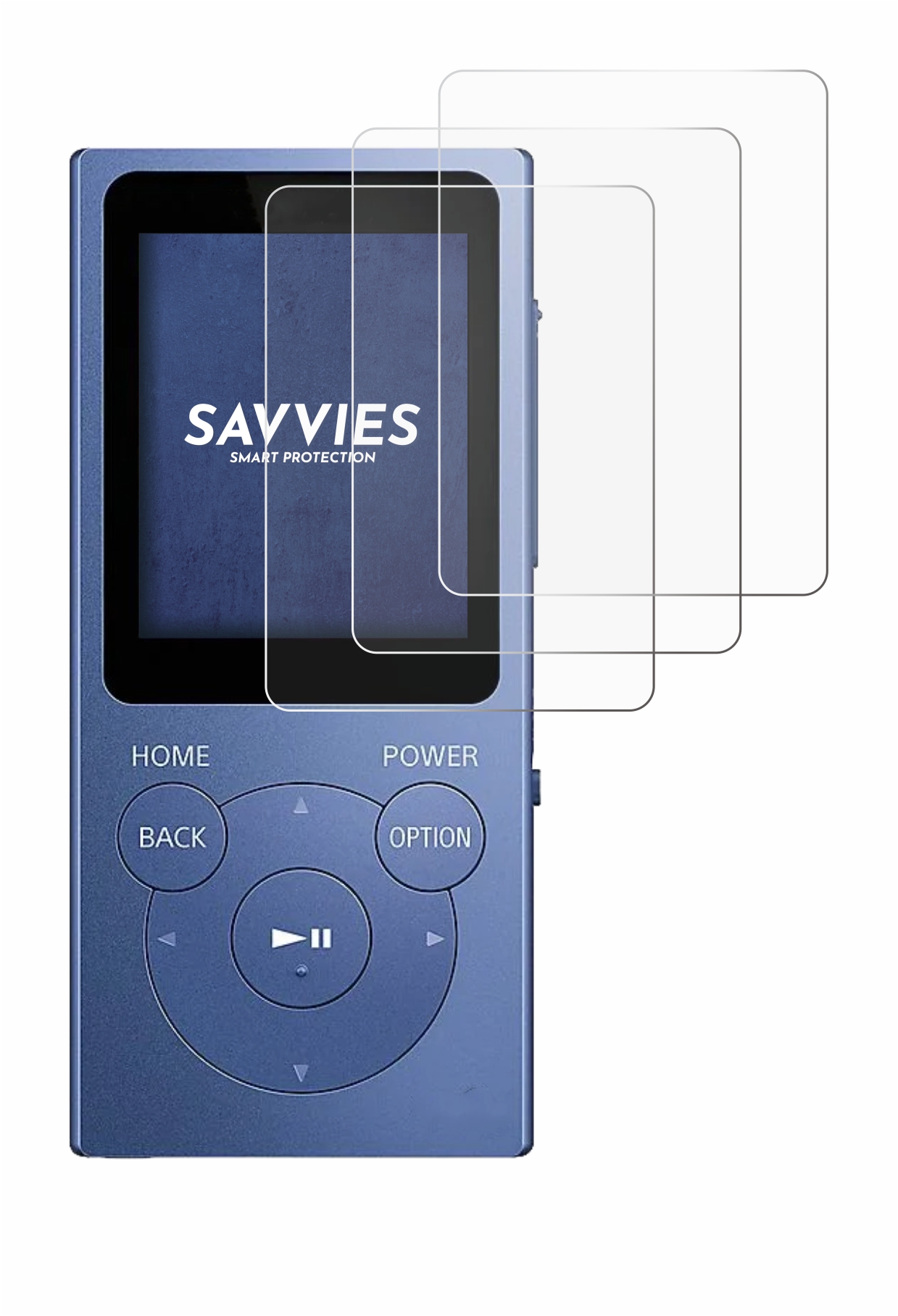 6x Folie für Sony Walkman NW-E394 Schutzfolie Displayschutz Display Schutz Klar - Bild 2 von 11