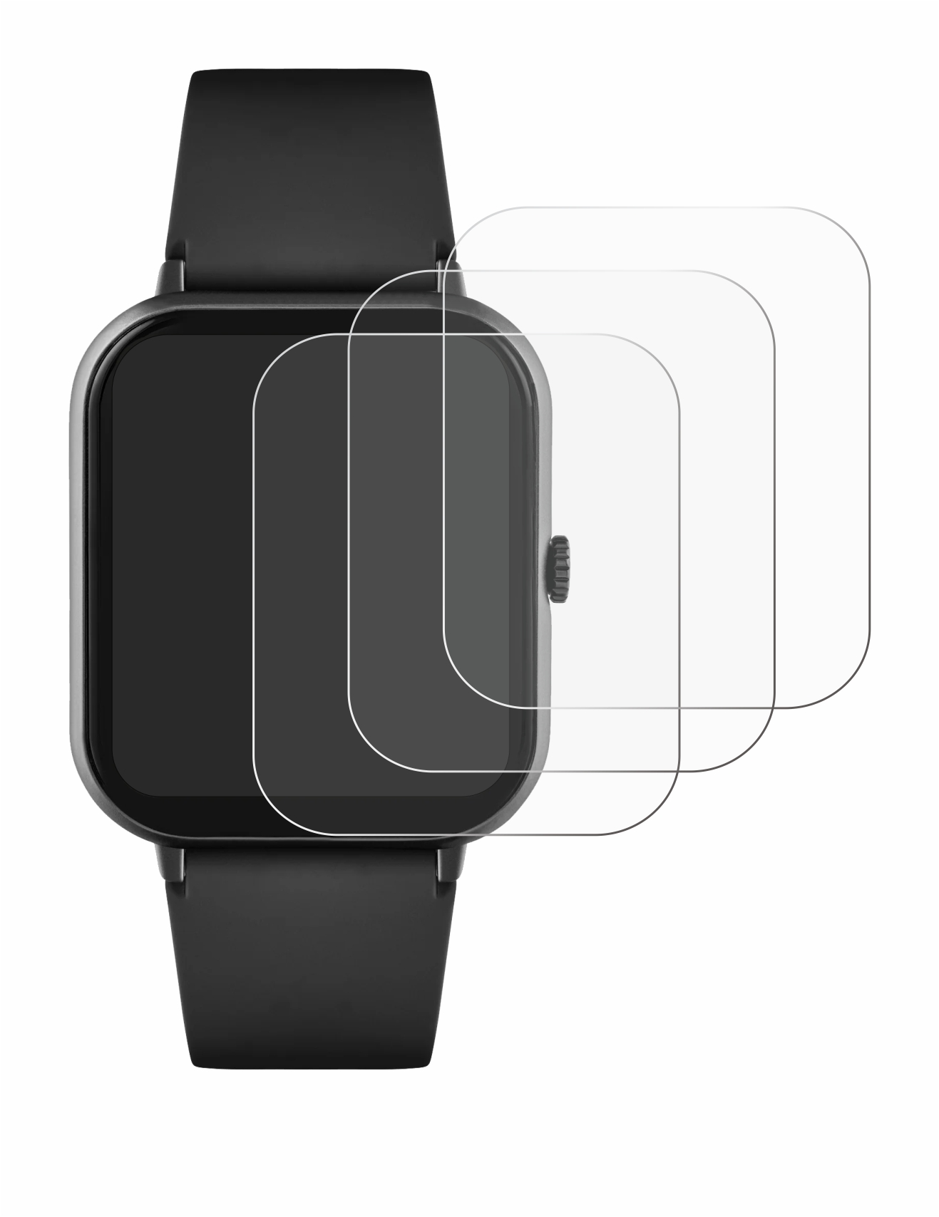 Schutzfolie für Smartwatch Garmin Polar Samsung Fossil Letsfit Xiaomi Huawei - Zdjęcie 206 z 436