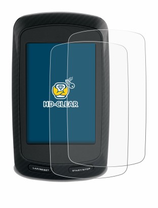 Image de l'appareil Garmin Edge 800 avec une grande variété de protections d'écran.
