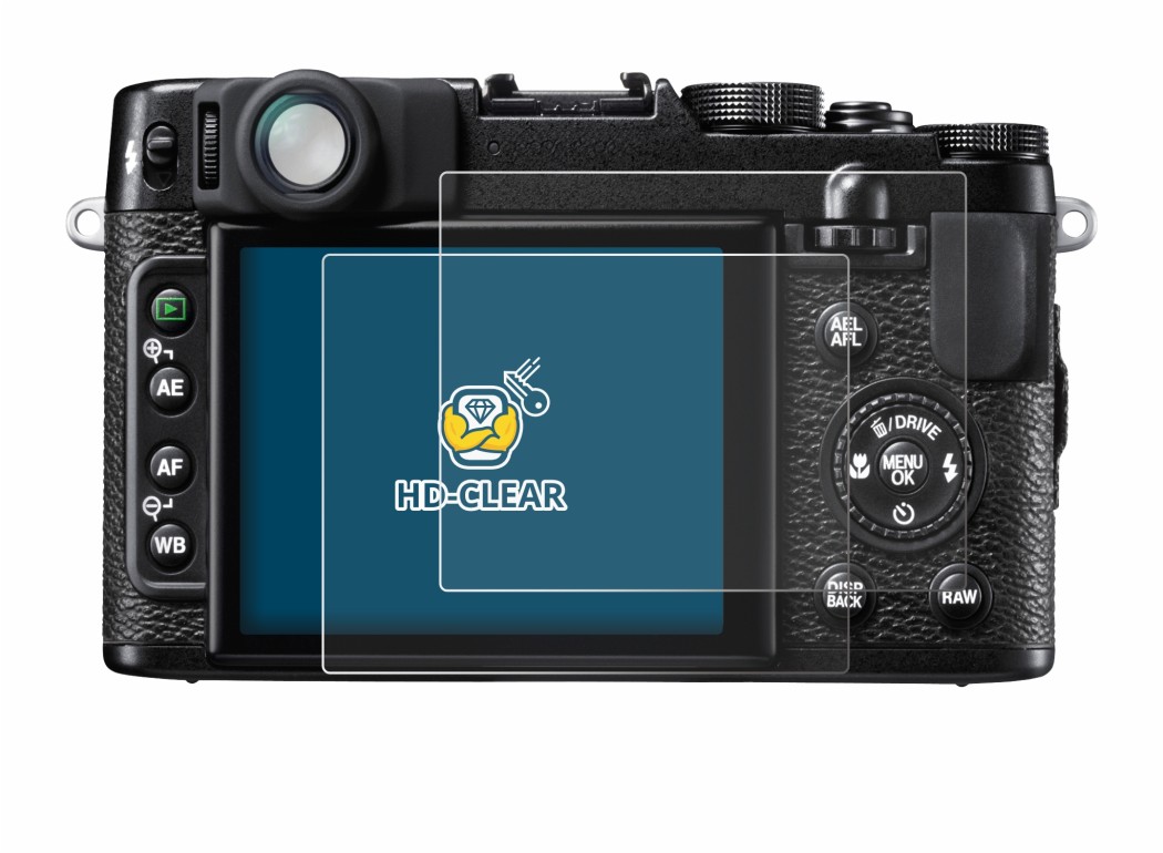 Imagen del dispositivo Fujifilm FinePix X10 con una amplia variedad de protectores de pantalla.