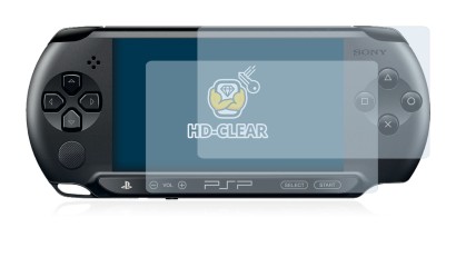 Image de l'appareil Sony PSP 1004 avec une grande variété de protections d'écran.