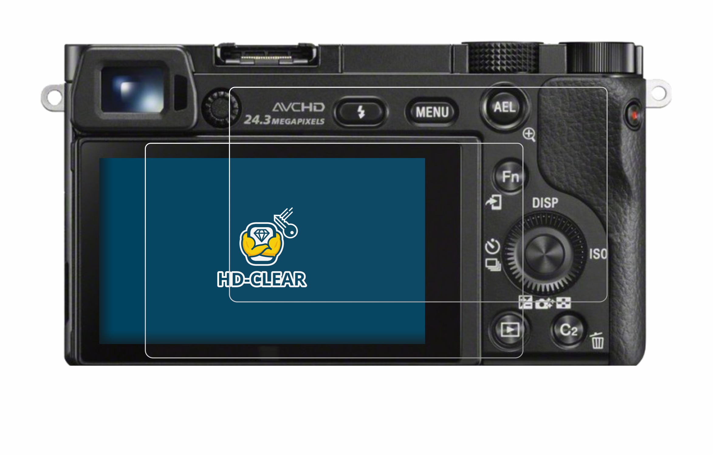 Dipos Displayschutzfolie Für Sony Alpha 77 – 2x Kristallklar, Kratzfest (4H), Blasenfrei, Made In Germany
