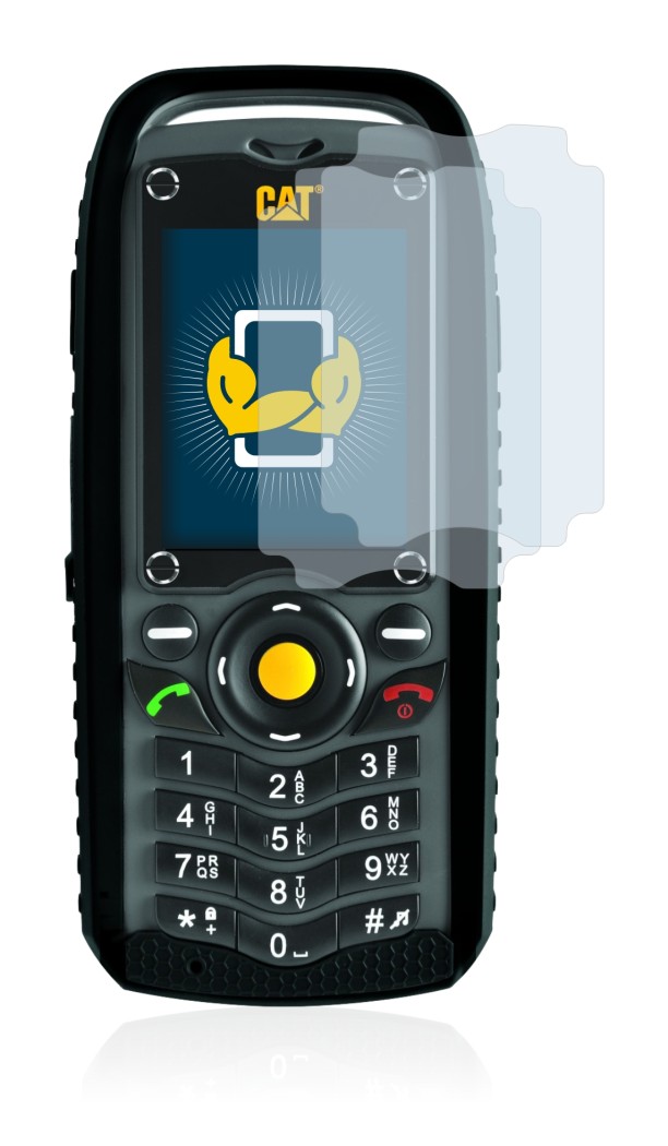 Imagen del dispositivo Caterpillar Cat B25 con una amplia variedad de protectores de pantalla.