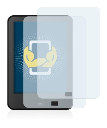 Image de l'appareil Tolino Vision 2 avec une grande variété de protections d'écran.