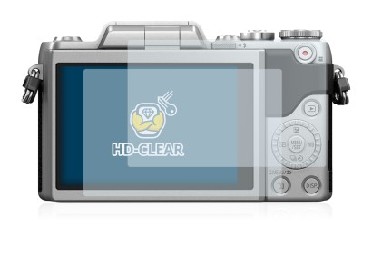 Imagen del dispositivo Panasonic Lumix DMC-GF7 con una amplia variedad de protectores de pantalla.
