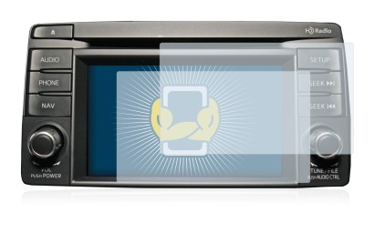 Image de l'appareil Mazda CX-5 2012-2014 Infotainment System avec une grande variété de protections d'écran.