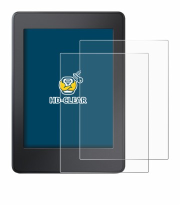 Image of the device Amazon Kindle Paperwhite 2015 (7th Gen.) with a wide variety of screen protectors.