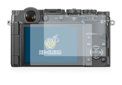 Image of the device Olympus PEN-F with a wide variety of screen protectors.