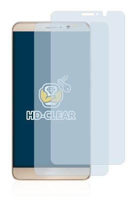 Image de l'appareil Huawei Mate 9 avec une grande variété de protections d'écran.