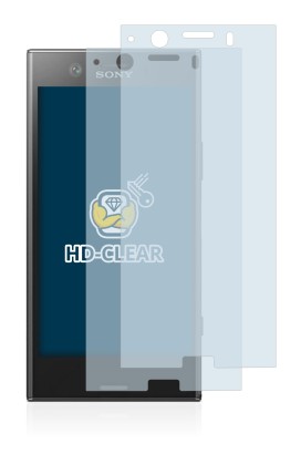 Abbildung des Geräts Sony Xperia XZ1 Compact mit einer Vielzahl des Displayschutzes.