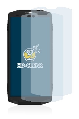 Image de l'appareil Blackview BV9000 Pro avec une grande variété de protections d'écran.