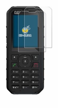 Immagine del dispositivo Caterpillar Cat B35 con un'ampia varietà di protezioni per lo schermo.