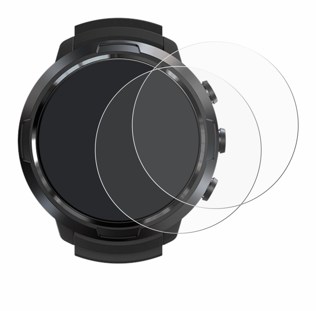 Image of the device Suunto D5 with a wide variety of screen protectors.