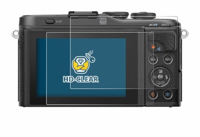 Image of the device Olympus PEN E-PL10 with a wide variety of screen protectors.