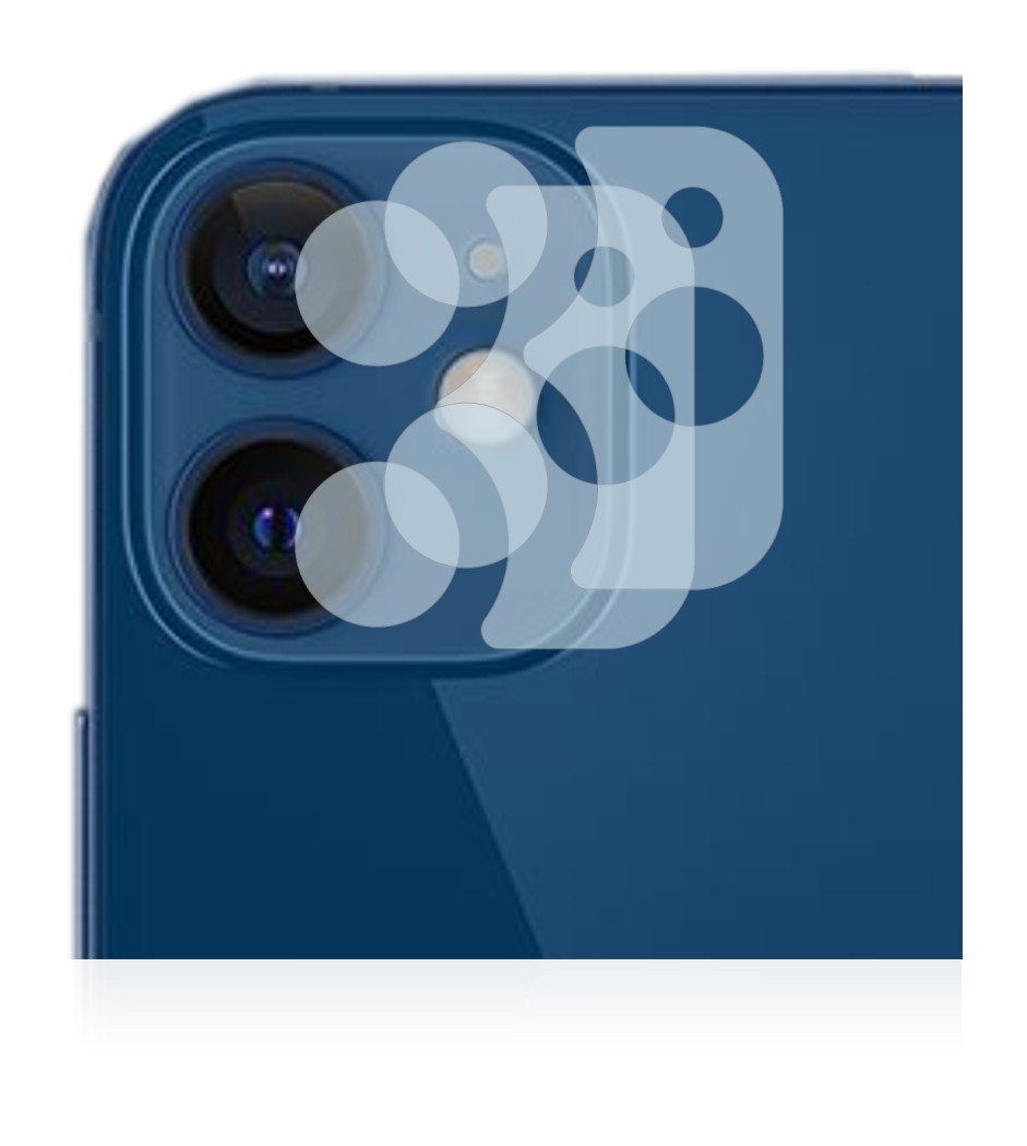 Image of the device Apple iPhone 12 (ONLY Camera Lens) with a wide variety of screen protectors.