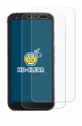 Immagine del dispositivo Caterpillar Cat S62 Pro con un'ampia varietà di protezioni per lo schermo.