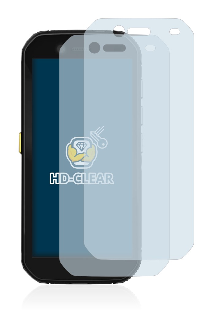 Abbildung des Geräts Caterpillar Cat S42 mit einer Vielzahl des Displayschutzes.