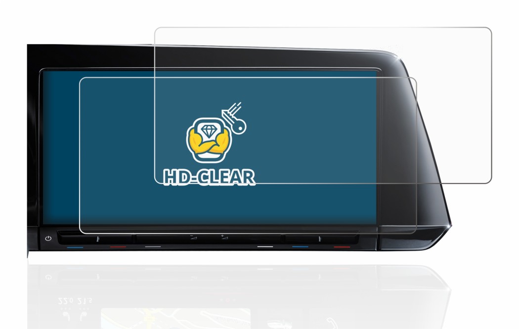 2x BROTECT HD-Clear Displayschutzfolie für Volkswagen Golf 8 2020 Discover  Pro 10 2020