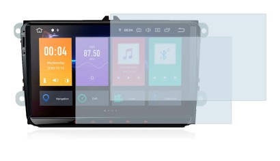 Image of the device Xtrons PBE90MTVL with a wide variety of screen protectors.