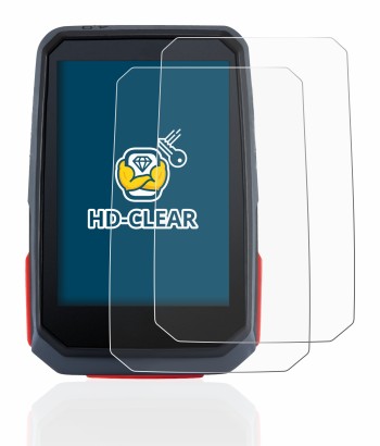 Image of the device Sigma ROX 4.0 with a wide variety of screen protectors.