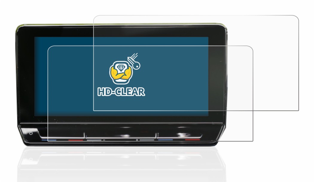 2x BROTECT HD-Clear Displayschutzfolie für Seat Leon Cupra KL 2022 10