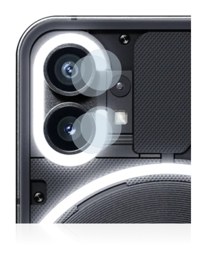 Image of the device Nothing Phone (1) (ONLY Camera Lens) with a wide variety of screen protectors.