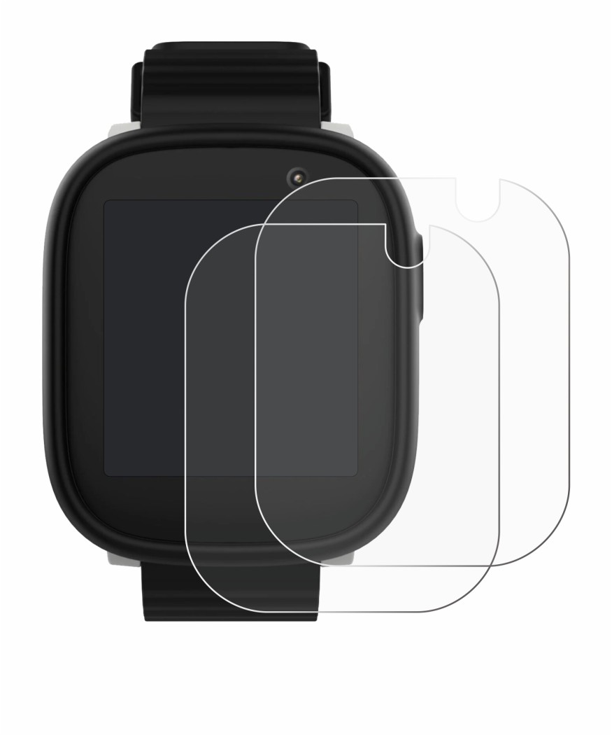 Immagine del dispositivo Xplora X6 Play 2022 (1a generación) con un'ampia varietà di protezioni per lo schermo.