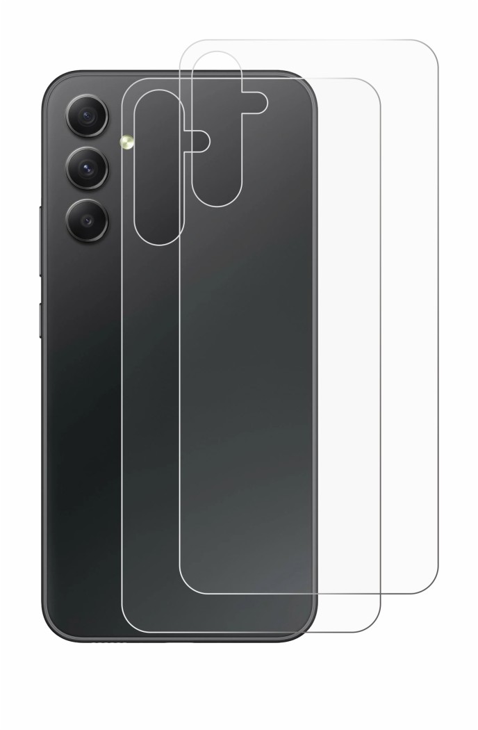 Image of the device Samsung Galaxy A34 5G (Back) with a wide variety of screen protectors.