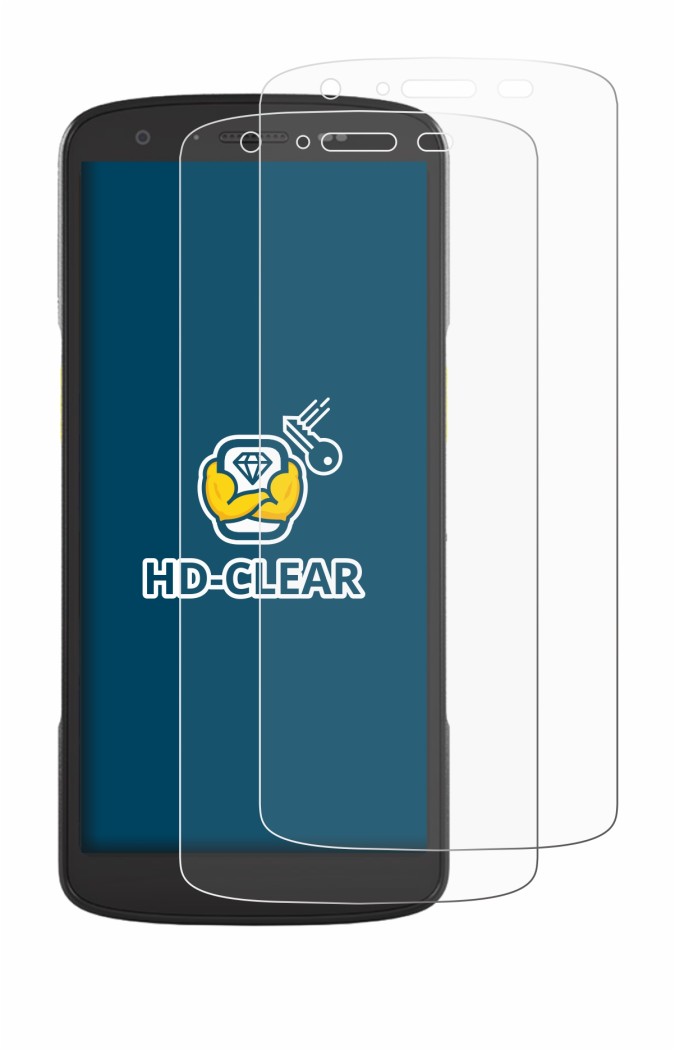 Imagen del dispositivo Zebra TC22 con una amplia variedad de protectores de pantalla.