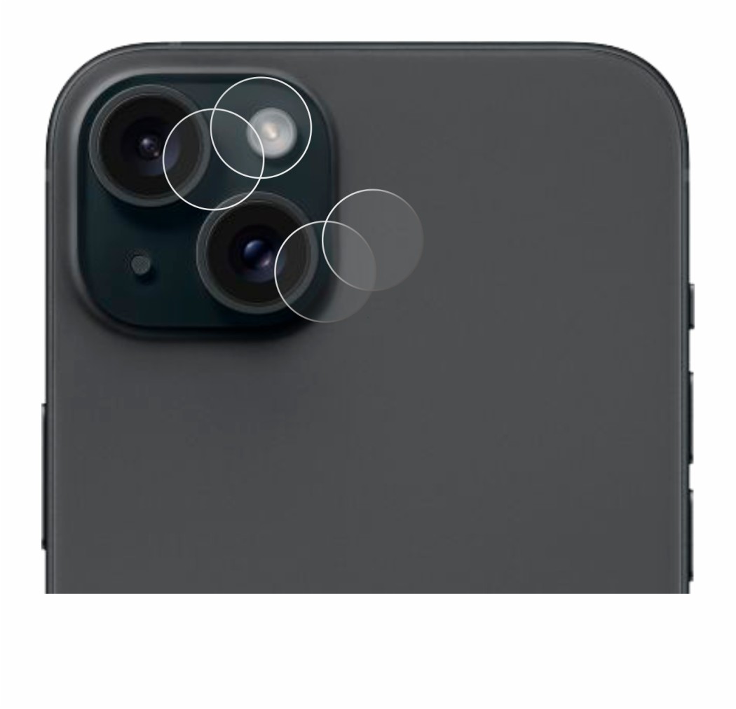 2x BROTECT Matte Protector de pantalla mate para Apple iPhone 15 Plus