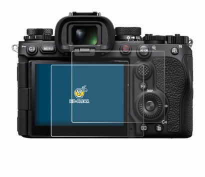 Image de l'appareil Sony Alpha 9 III avec une grande variété de protections d'écran.