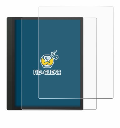 Image of the device Boox Tab Ultra C with a wide variety of screen protectors.