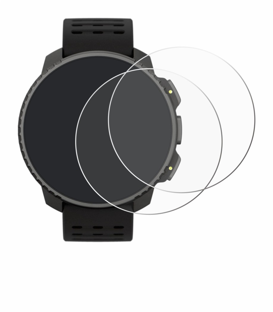 Image de l'appareil Suunto Vertical Solar avec une grande variété de protections d'écran.
