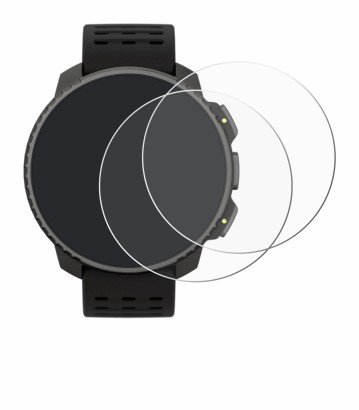 Image de l'appareil Suunto Vertical Solar avec une grande variété de protections d'écran.
