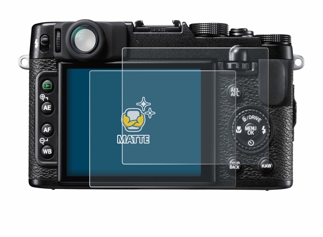 Imagen del dispositivo Fujifilm FinePix X10 con una amplia variedad de protectores de pantalla.