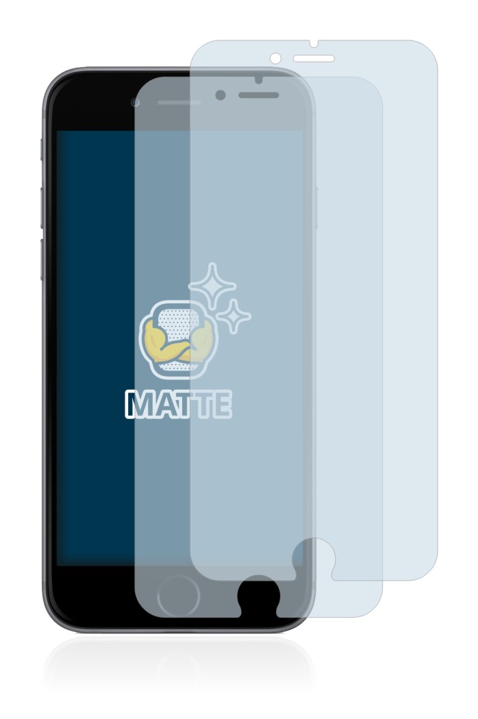 Imagen del dispositivo Apple iPhone 6 Plus con una amplia variedad de protectores de pantalla.