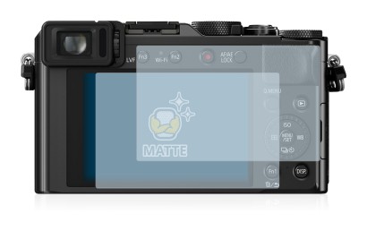 Image of the device Panasonic Lumix DMC-LX100 with a wide variety of screen protectors.