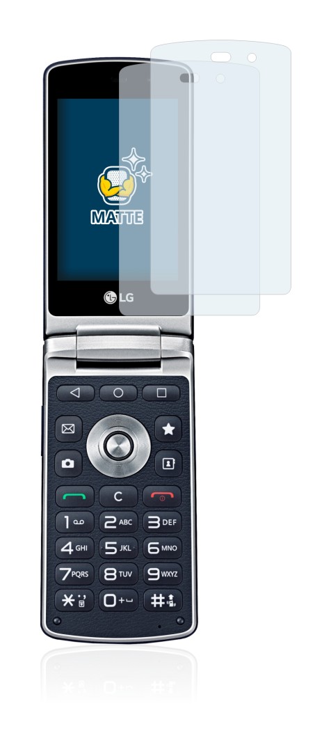 Image of the device LG Wine Smart H410 with a wide variety of screen protectors.