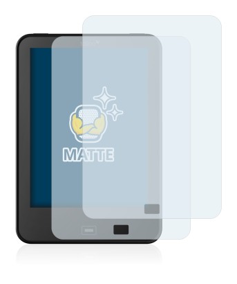 Image of the device Tolino Vision 2 with a wide variety of screen protectors.