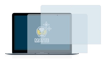 Imagen del dispositivo Apple MacBook 12" (Principios de 2015) con una amplia variedad de protectores de pantalla.