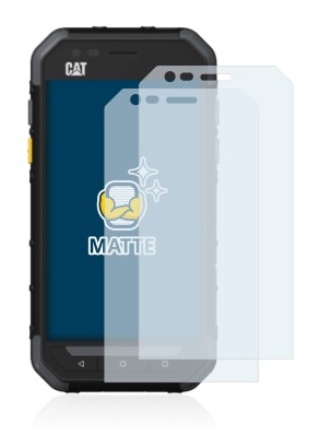 Image de l'appareil Caterpillar Cat S30 avec une grande variété de protections d'écran.