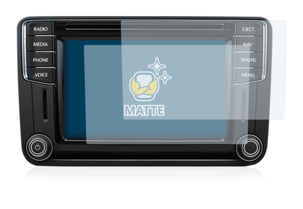 Image of the device Volkswagen T6 2016 Discover Media Plus 2016 with a wide variety of screen protectors.